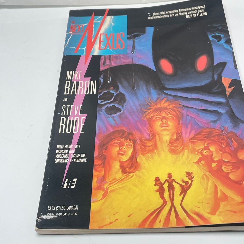 The Next Nexus TPB Mike Baron‎ Steve Rude First Publishing 1989 Graphic Novel